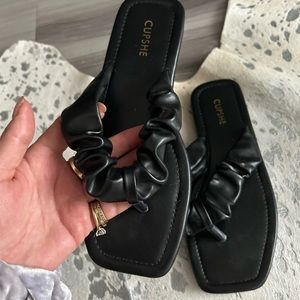 Cupshe leather sandal